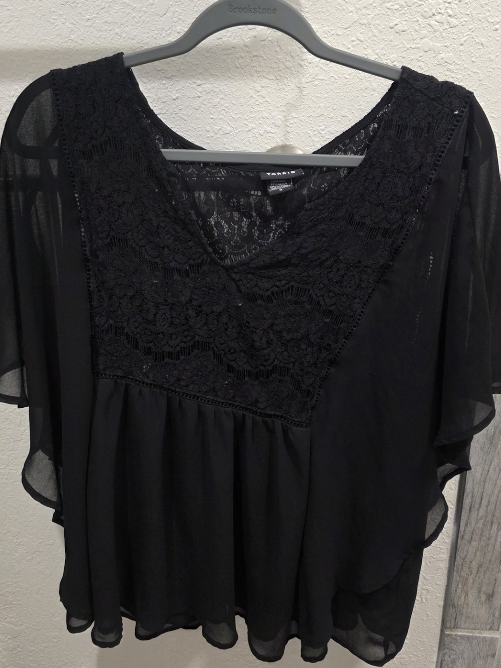 Torrid Chiffon Blouse Size 0